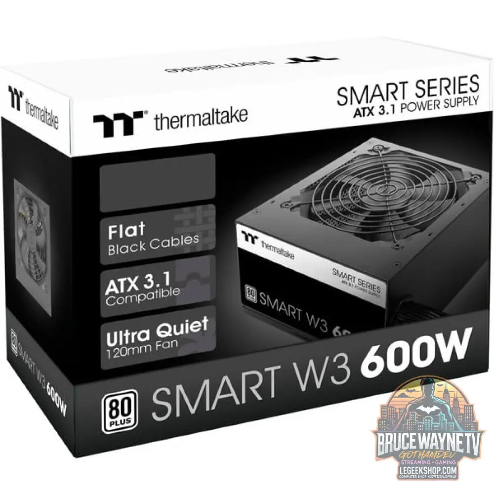 Thermaltake Smart W3 0600W, alimentation PC - Thermaltake - vue 7