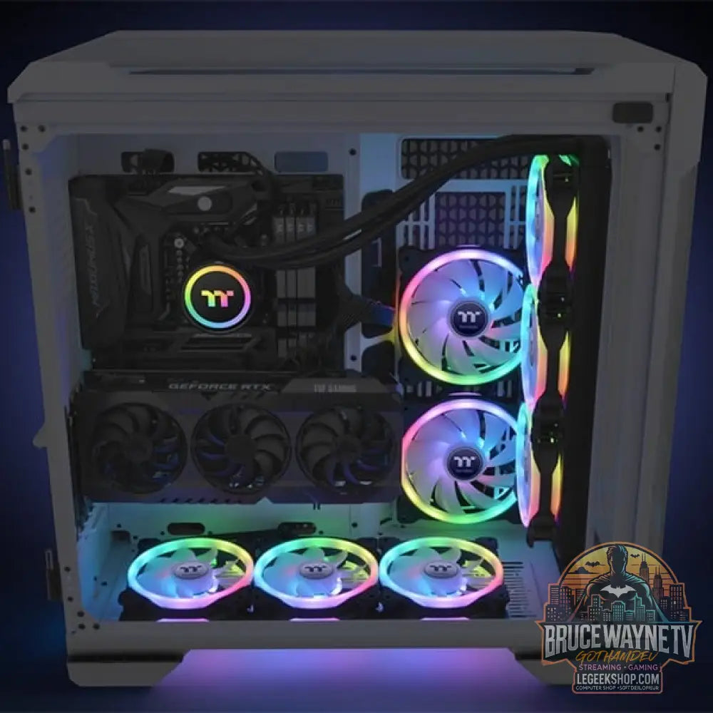 Thermaltake SWAFAN 12 RGB 120x120x25, Gehäuselüfter - Thermaltake - vue 5