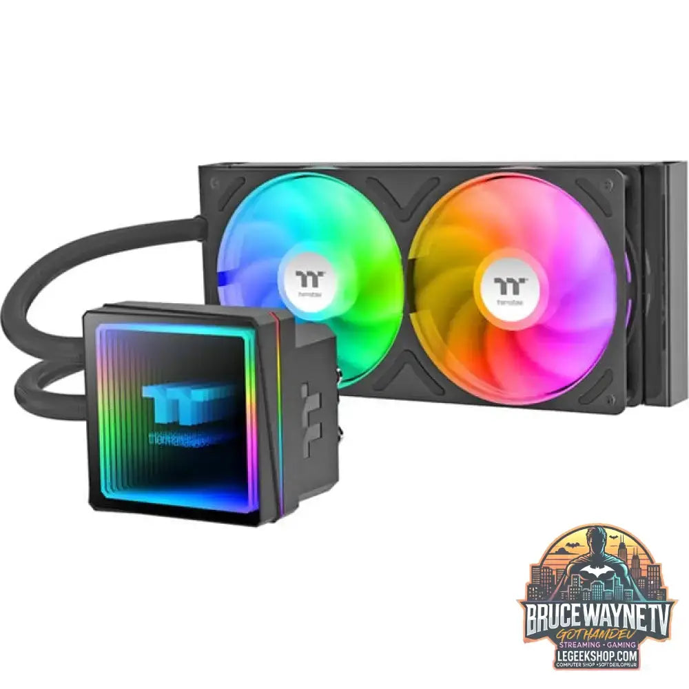 Thermaltake TH240-S V3 ARGB Sync, Wasserkühlung schwarz - Thermaltake - vue 2