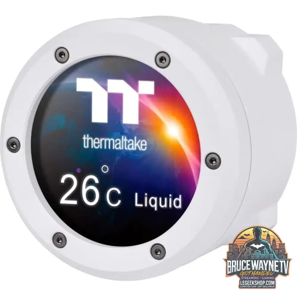 Thermaltake TH240 V2 Ultra ARGB Sync AIO Liquid Cooler Snow Edition, Wasserkühlung weiß - Thermaltake - vue 7