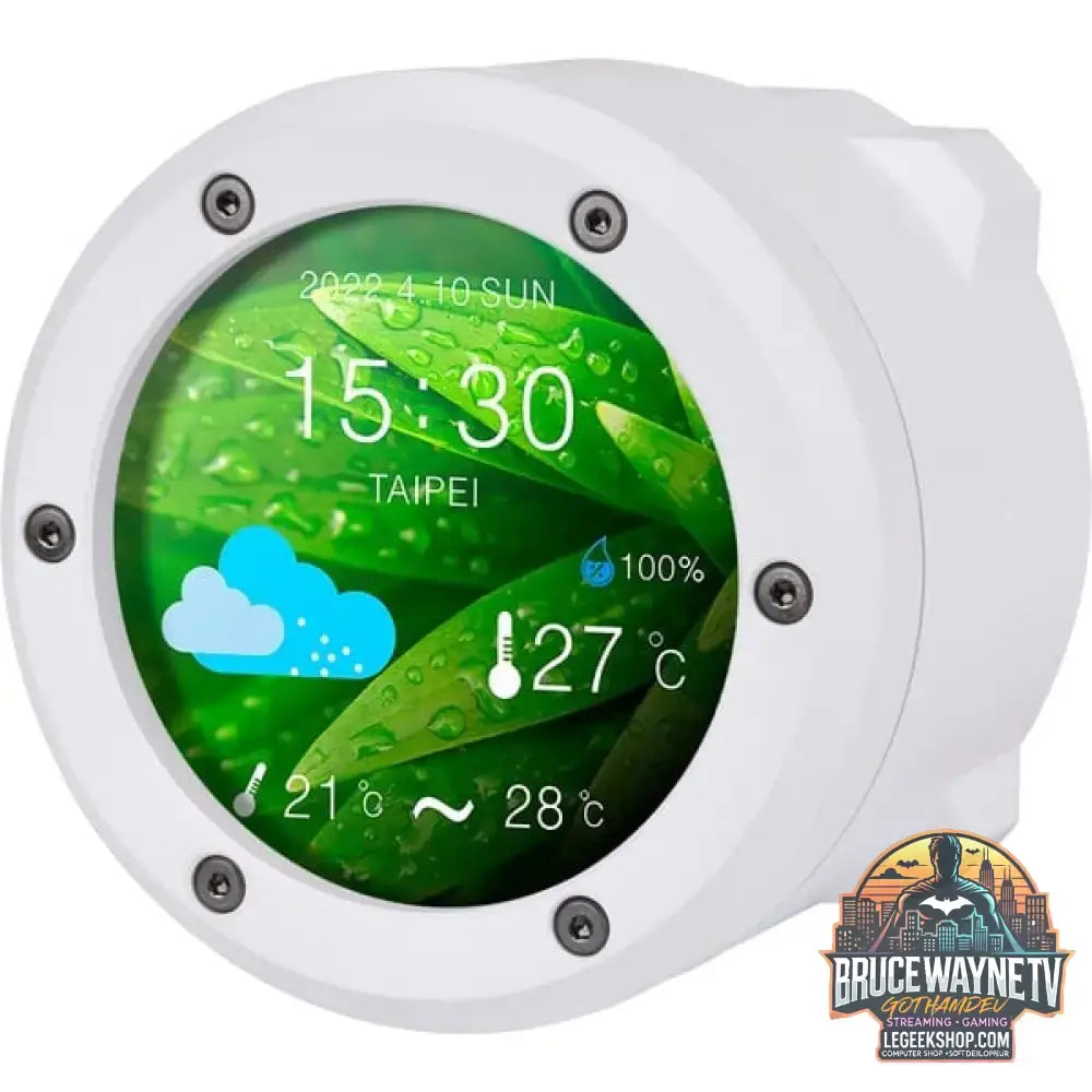 Thermaltake TH240 V2 Ultra ARGB Sync AIO Liquid Cooler Snow Edition, Wasserkühlung weiß - Thermaltake - vue 9