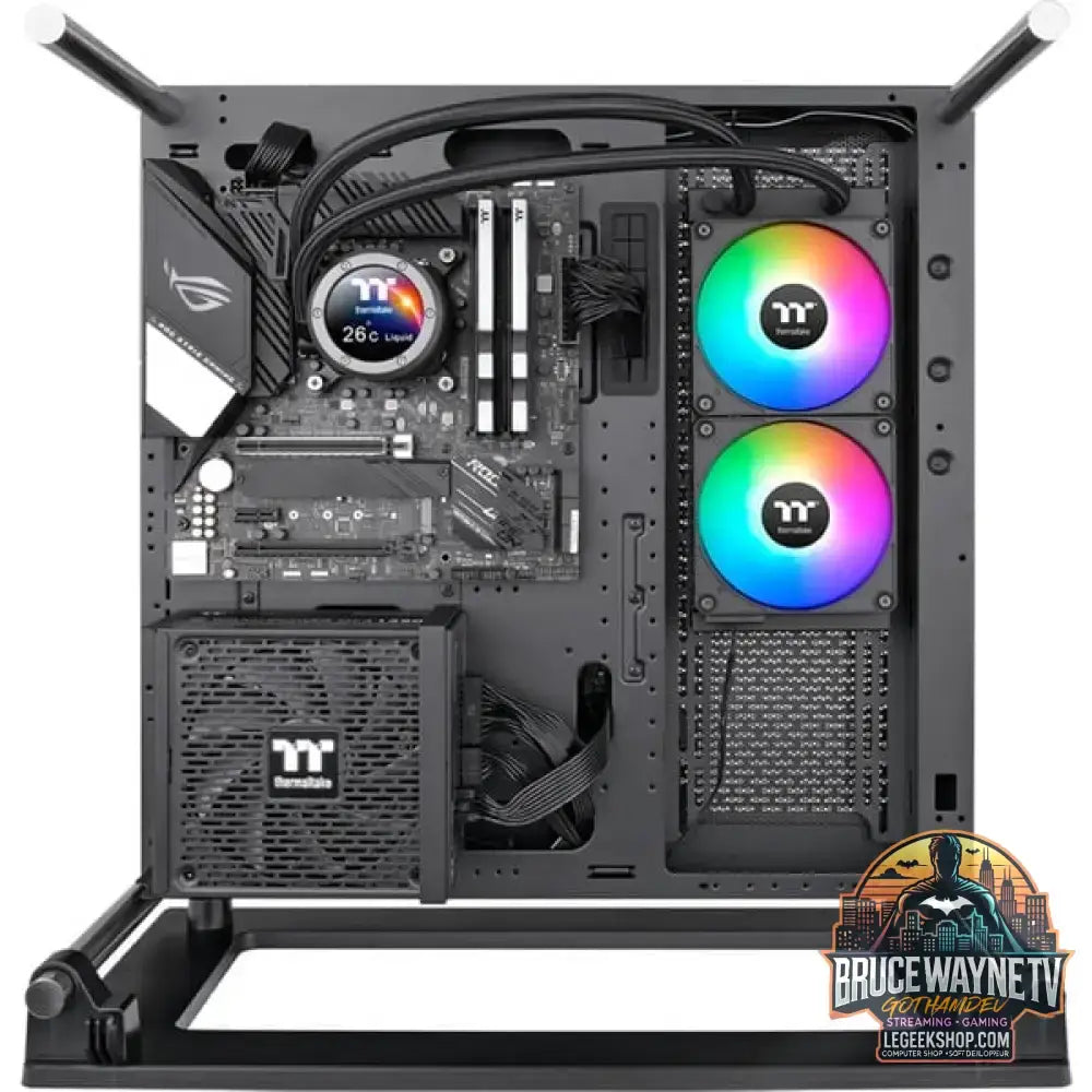 Thermaltake TH240 V2 Ultra EX ARGB CPU AIO Liquid Cooler, Wasserkühlung schwarz - Thermaltake - vue 16