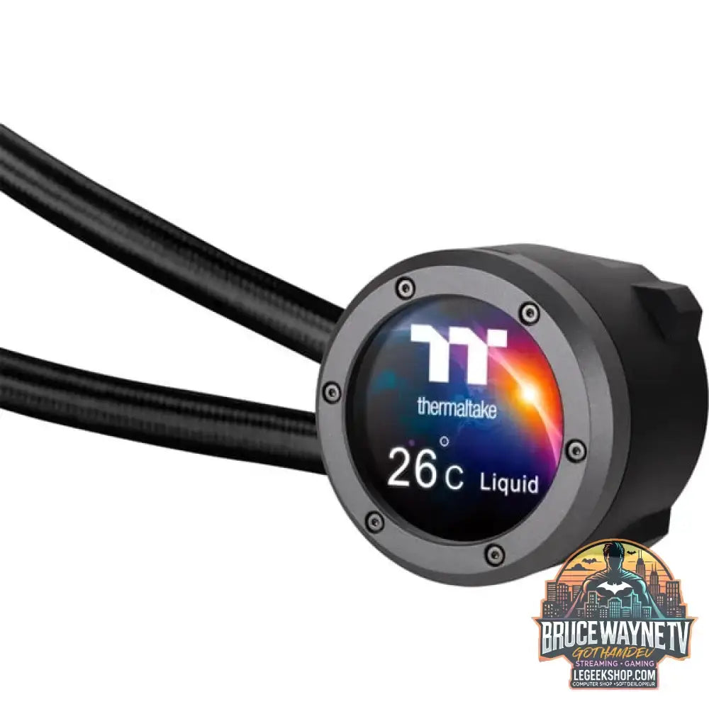 Thermaltake TH240 V2 Ultra EX ARGB CPU AIO Liquid Cooler, Wasserkühlung schwarz - Thermaltake - vue 4