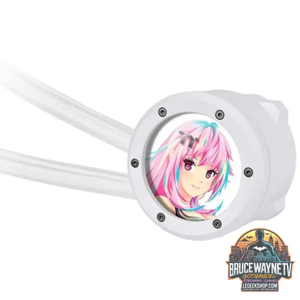 Thermaltake TH240 V2 Ultra EX ARGB Sync AIO Liquid Cooler - Snow Edition, Wasserkühlung weiß - Thermaltake - vue 4