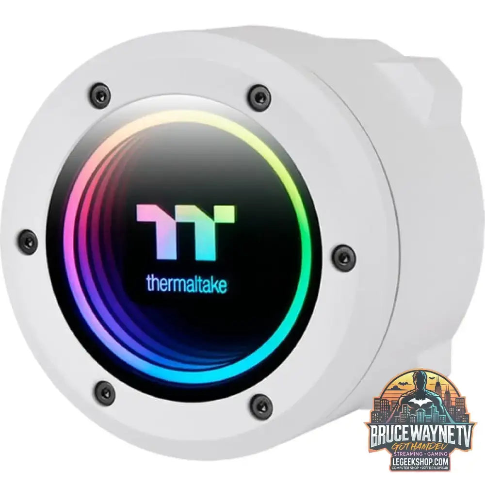 Thermaltake TH280 V2 ARGB Sync AIO Liquid Cooler Snow Edition, Wasserkühlung weiß - Thermaltake - vue 3