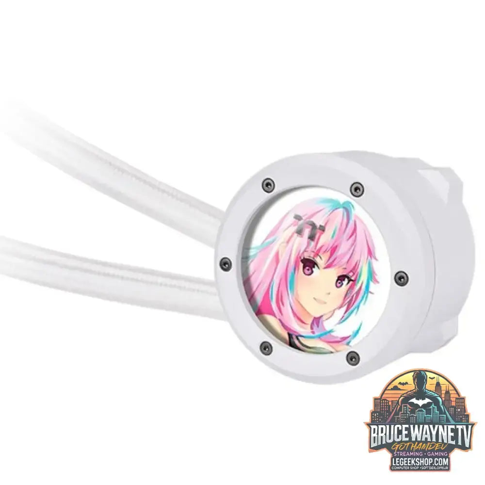 Thermaltake TH280 V2 Ultra EX ARGB Sync AIO Liquid Cooler - Snow Edition, Wasserkühlung weiß - Thermaltake - vue 4