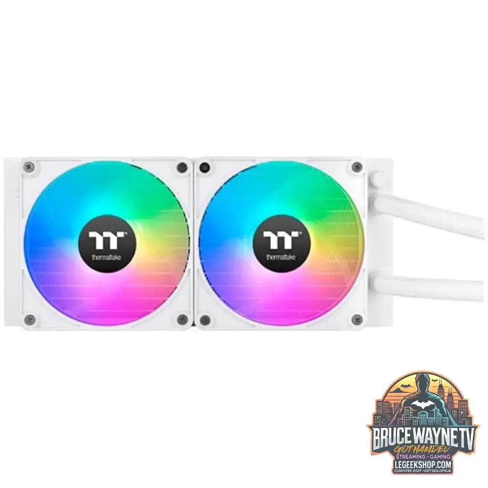 Thermaltake TH280 V2 Ultra EX ARGB Sync AIO Liquid Cooler - Snow Edition, Wasserkühlung weiß - Thermaltake - vue 2