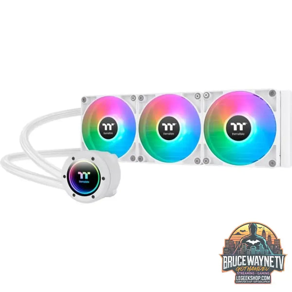 Thermaltake TH360 V2 ARGB Sync AIO Liquid Cooler Snow Edition, Wasserkühlung weiß - Thermaltake