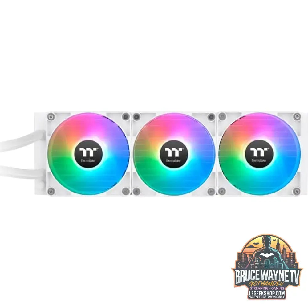 Thermaltake TH360 V2 Ultra ARGB Sync AIO Liquid Cooler Snow Edition, Wasserkühlung weiß - Thermaltake - vue 2
