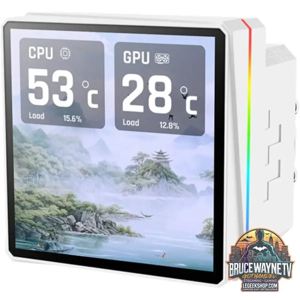 Thermaltake TH360 V3 Ultra ARGB Sync, Wasserkühlung weiß, Snow Edition - Thermaltake - vue 15
