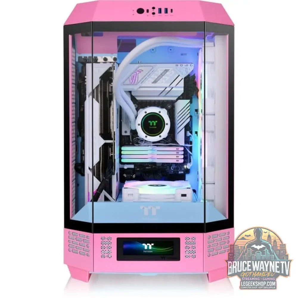 Thermaltake The Tower 300 Bubble Pink, Tower-Gehäuse - Thermaltake - vue 14