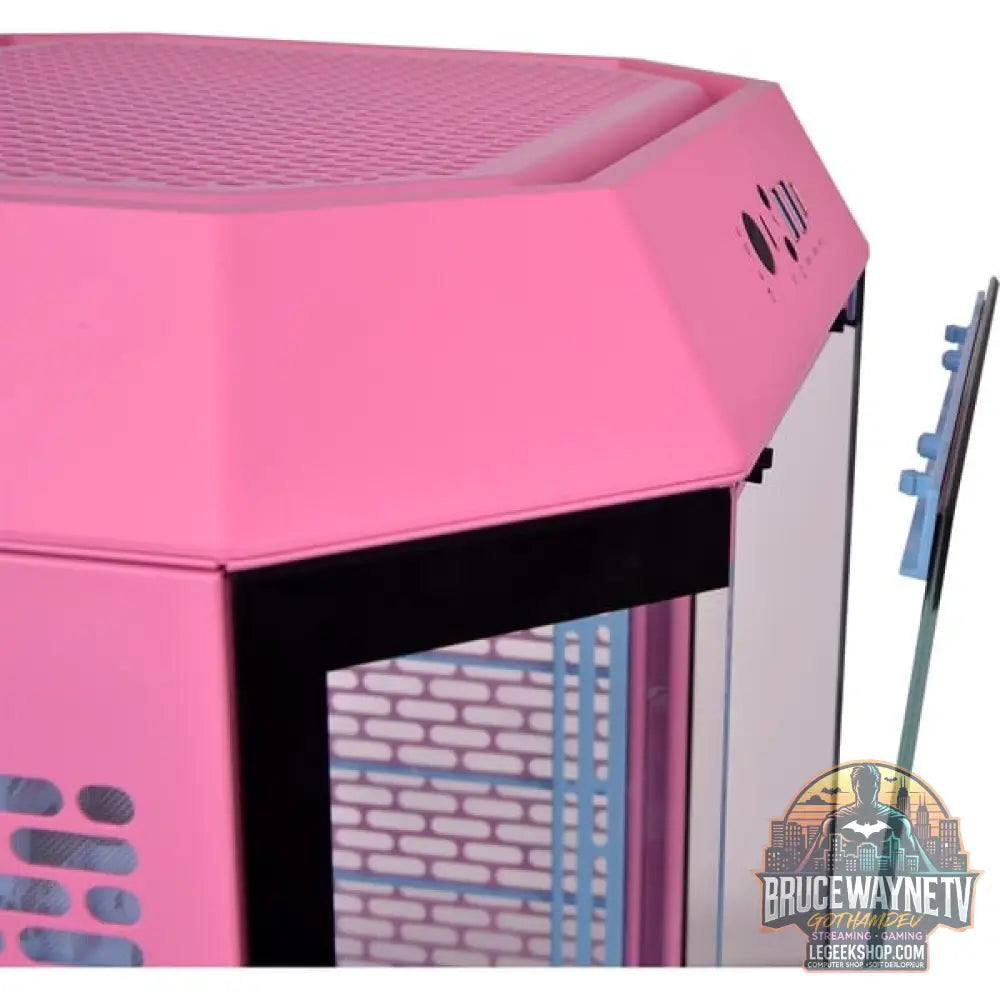 Thermaltake The Tower 300 Bubble Pink, Tower-Gehäuse - Thermaltake - vue 9