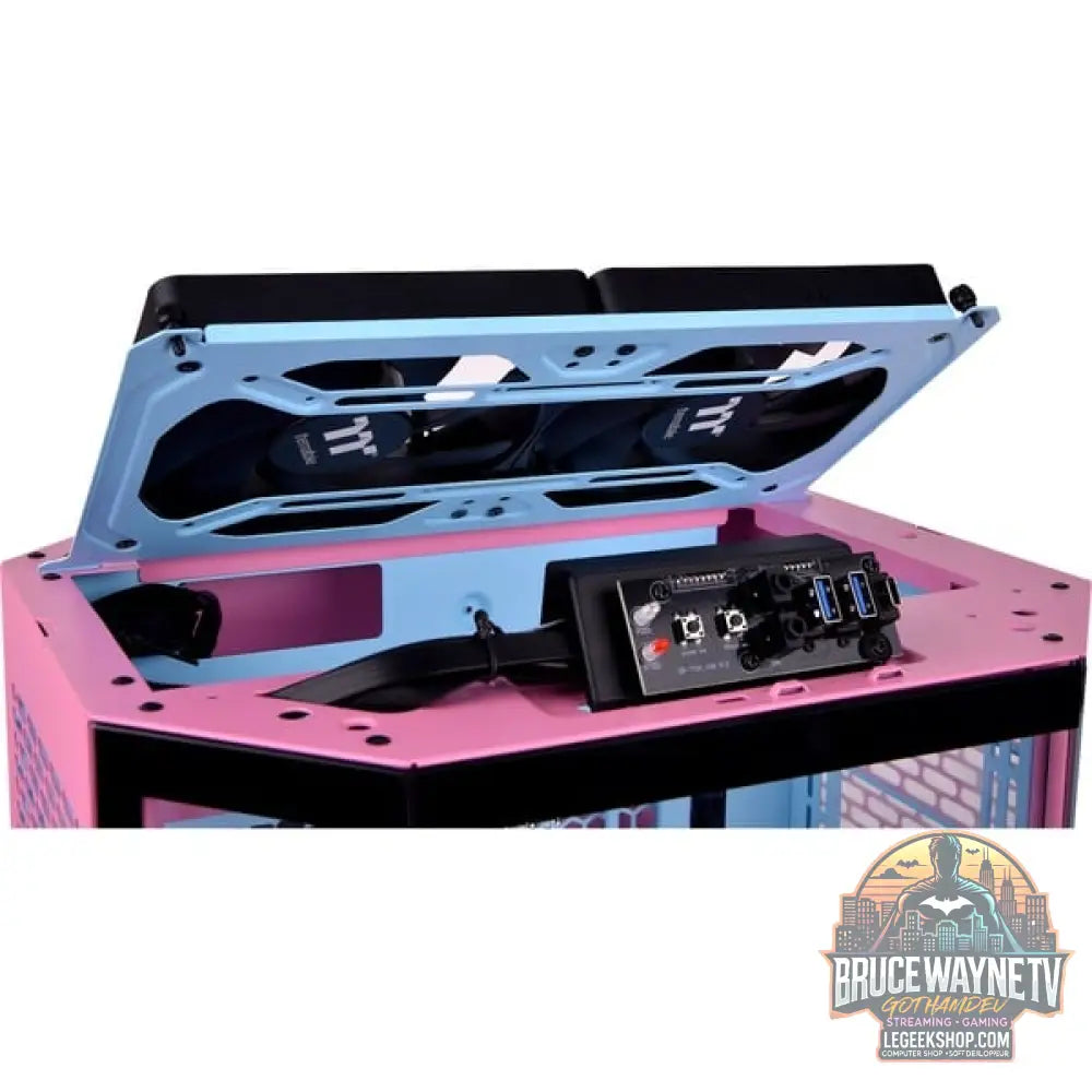 Thermaltake The Tower 300 Bubble Pink, Tower-Gehäuse - Thermaltake - vue 10