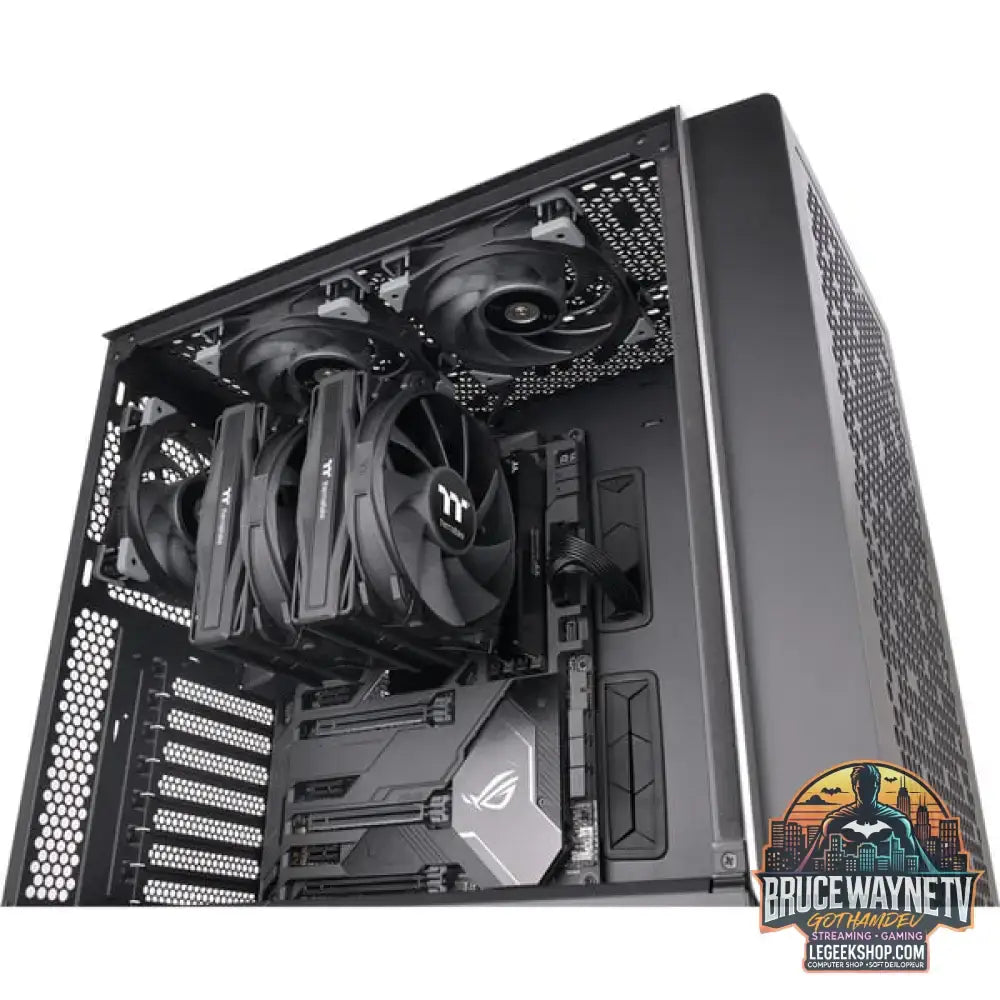 Thermaltake TOUGHAIR 710 Black CPU Cooler, CPU-Kühler schwarz, 140 mm - Thermaltake - vue 12