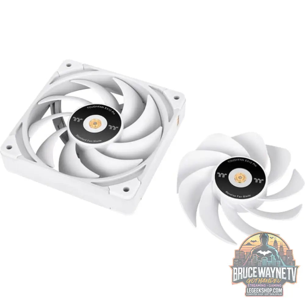 Thermaltake TOUGHFAN EX12 Pro White – Swappable Edition, Gehäuselüfter - Thermaltake - vue 10