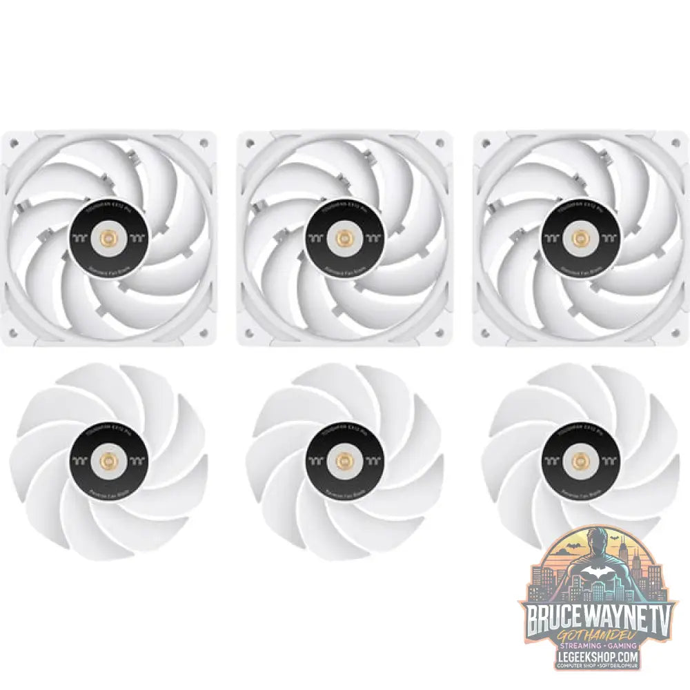 Thermaltake TOUGHFAN EX12 Pro White – Swappable Edition, Gehäuselüfter - Thermaltake - vue 13