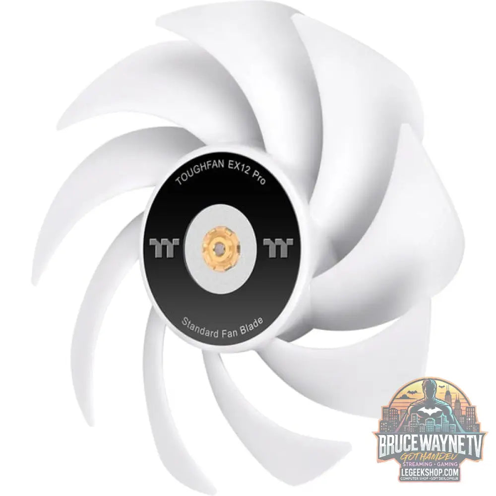 Thermaltake TOUGHFAN EX12 Pro White – Swappable Edition, Gehäuselüfter - Thermaltake - vue 12