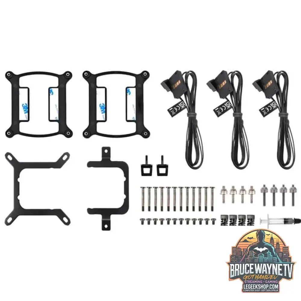 Thermaltake TOUGHLIQUID 360 EX Pro ARGB Sync AIO Liquid Cooler 360mm, Wasserkühlung schwarz - Thermaltake - vue 14