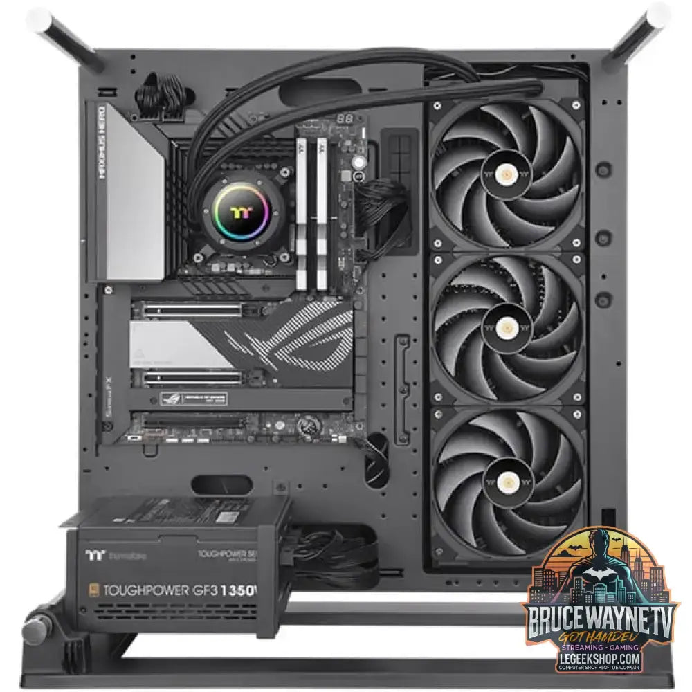 Thermaltake TOUGHLIQUID 420 EX Pro ARGB Sync AIO Liquid Cooler 420mm, Wasserkühlung schwarz - Thermaltake - vue 7