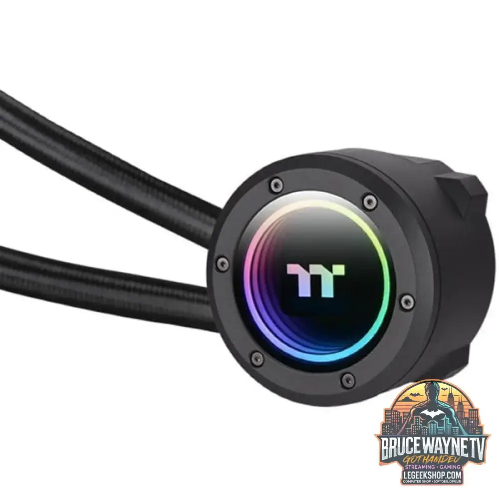 Thermaltake TOUGHLIQUID 420 EX Pro ARGB Sync AIO Liquid Cooler 420mm, Wasserkühlung schwarz - Thermaltake - vue 4