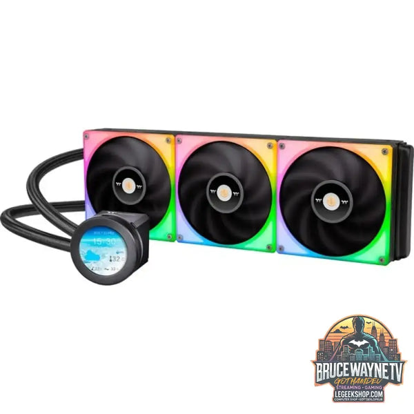 Thermaltake TOUGHLIQUID Ultra 420 RGB AIO Liquid Cooler 420mm, Wasserkühlung schwarz - Thermaltake