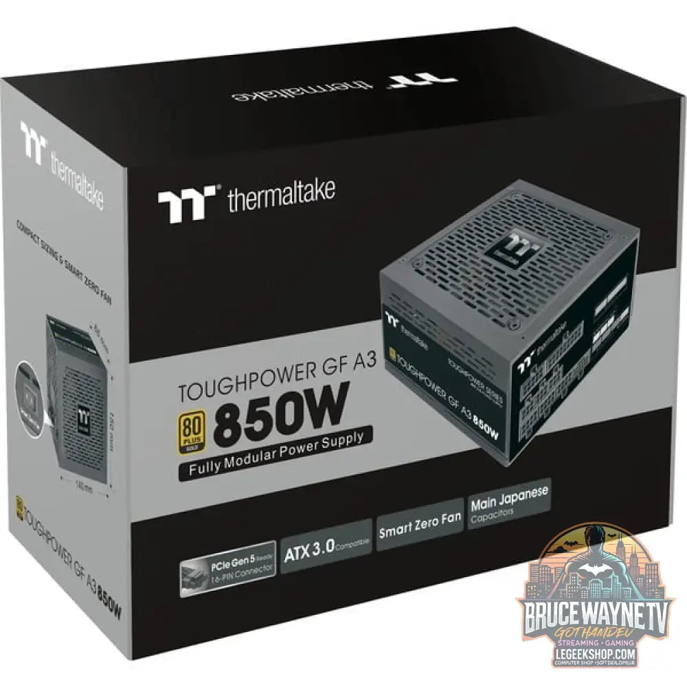 Thermaltake TOUGHPOWER GF A3 Gold 850W - TT Premium Edition, alimentation PC - Thermaltake - vue 12