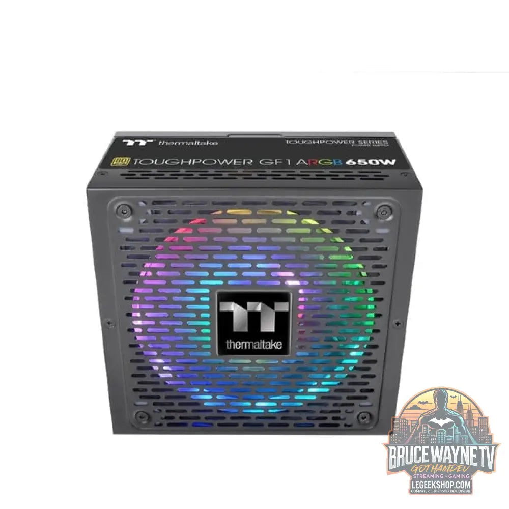 Thermaltake Toughpower GF1 ARGB 650W, alimentation PC - Thermaltake - vue 4