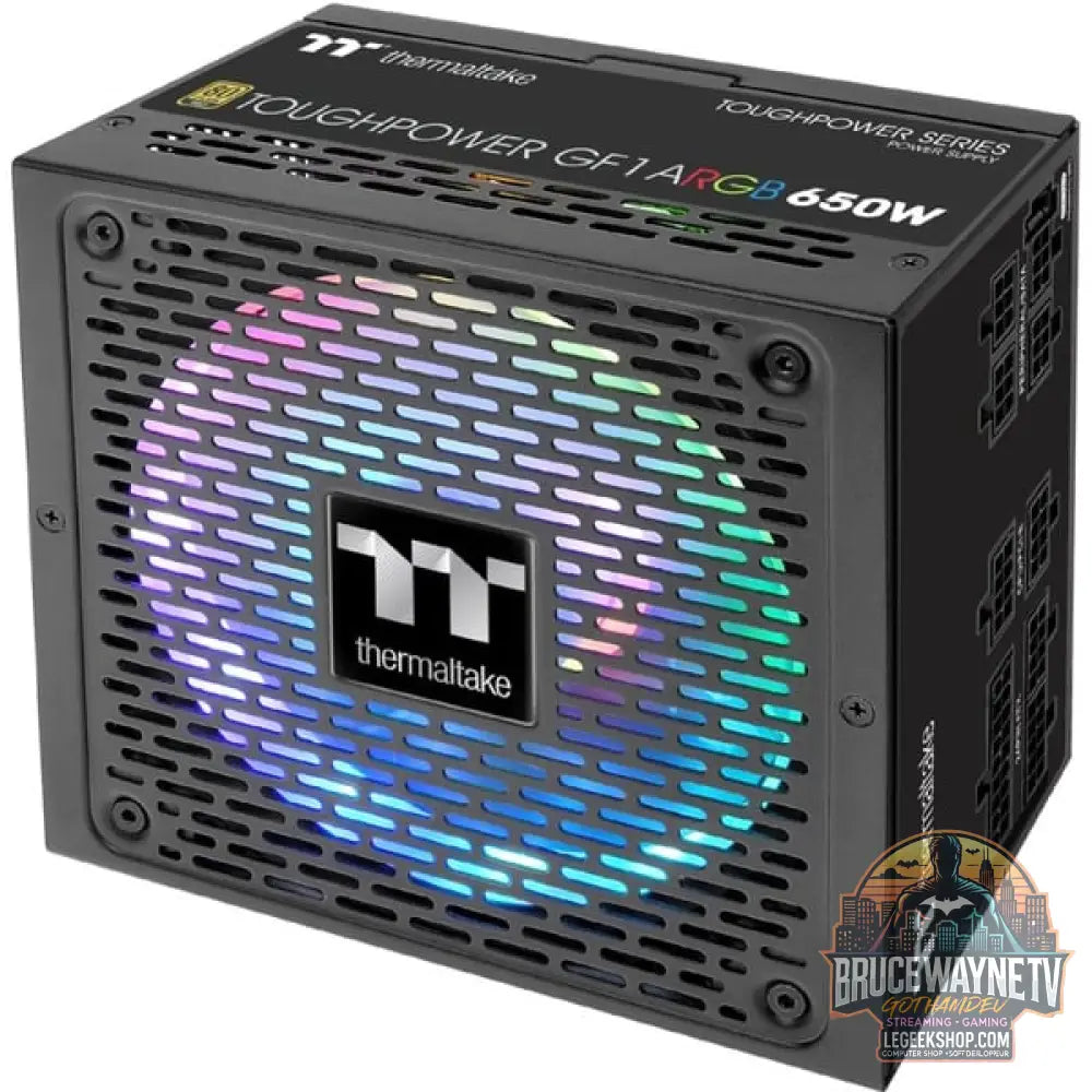 Thermaltake Toughpower GF1 ARGB 650W, alimentation PC - Thermaltake - vue 5