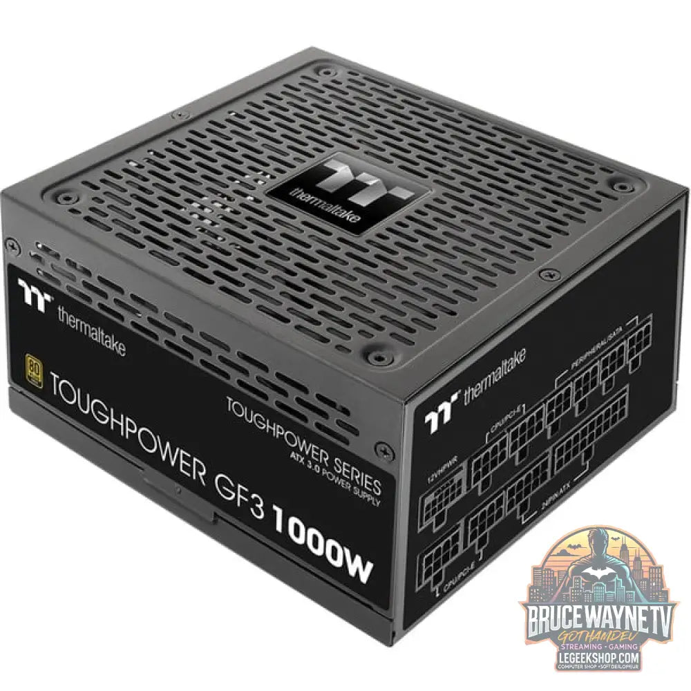 Thermaltake Toughpower GF3 1000W, alimentation PC - Thermaltake - vue 2
