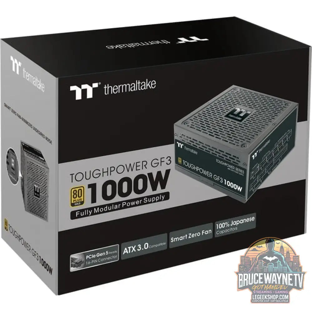 Thermaltake Toughpower GF3 1000W, alimentation PC - Thermaltake - vue 7
