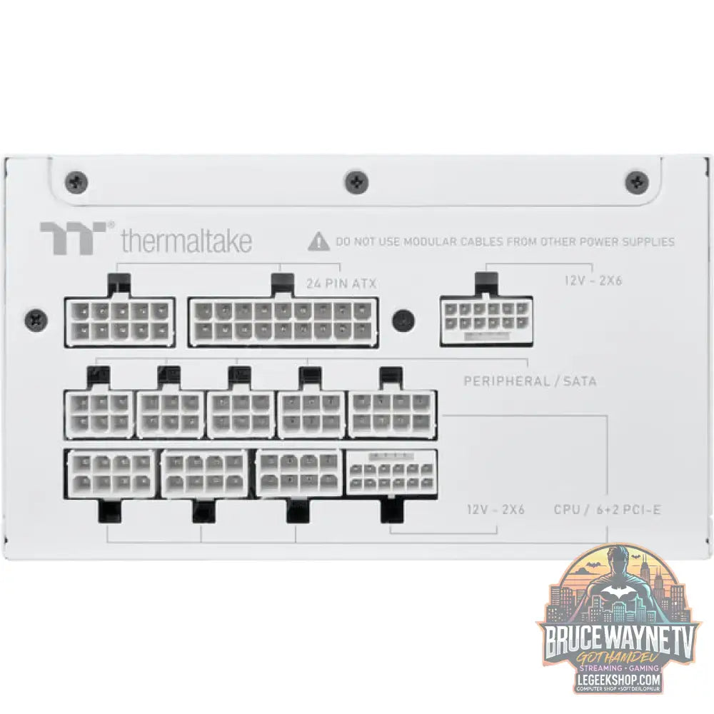 Thermaltake Toughpower GT Snow 1200W, alimentation PC - Thermaltake - vue 7