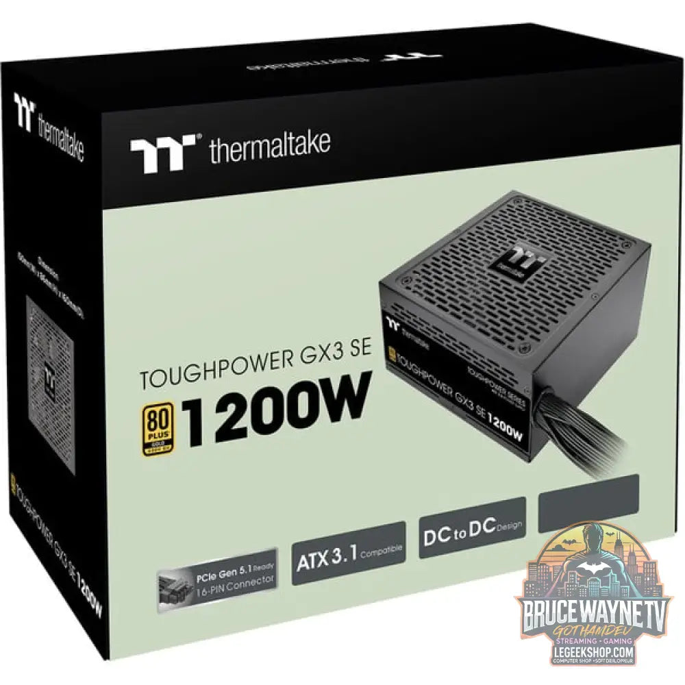 Thermaltake Toughpower GX3 SE 1200W, alimentation PC - Thermaltake - vue 7