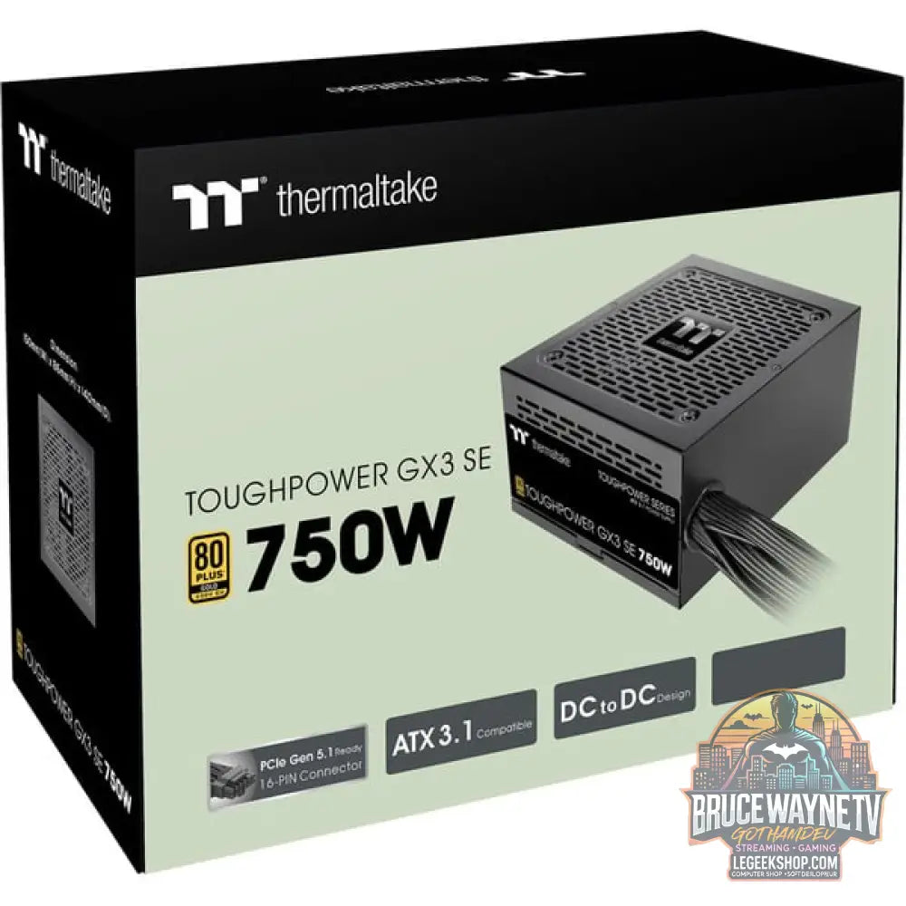 Thermaltake Toughpower GX3 SE 750W, alimentation PC - Thermaltake - vue 7
