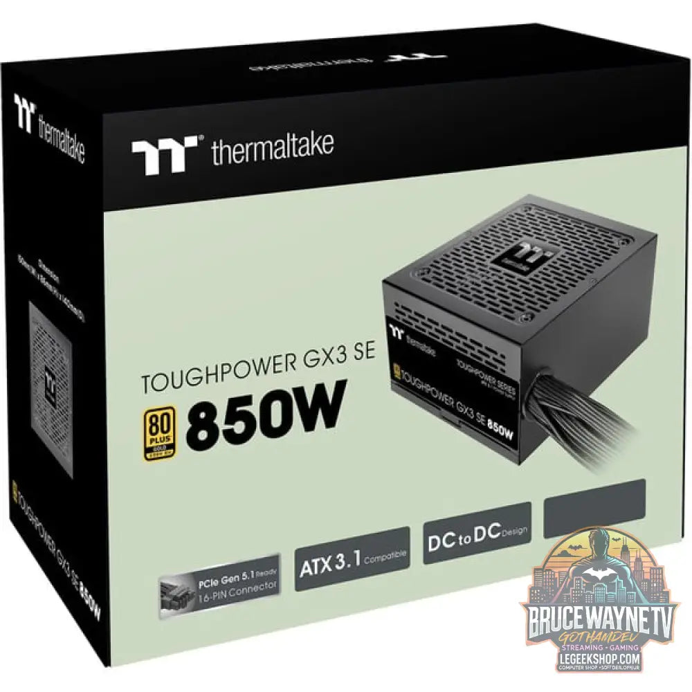 Thermaltake Toughpower GX3 SE 850W, alimentation PC - Thermaltake - vue 7