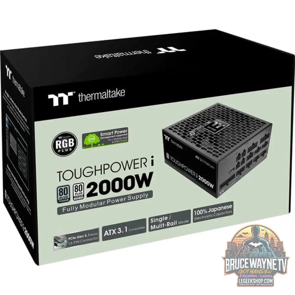 Thermaltake TOUGHPOWER i 2000W, alimentation PC - Thermaltake - vue 8