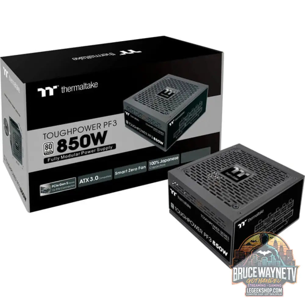 Thermaltake Toughpower PF3 850W, alimentation PC - Thermaltake - vue 10