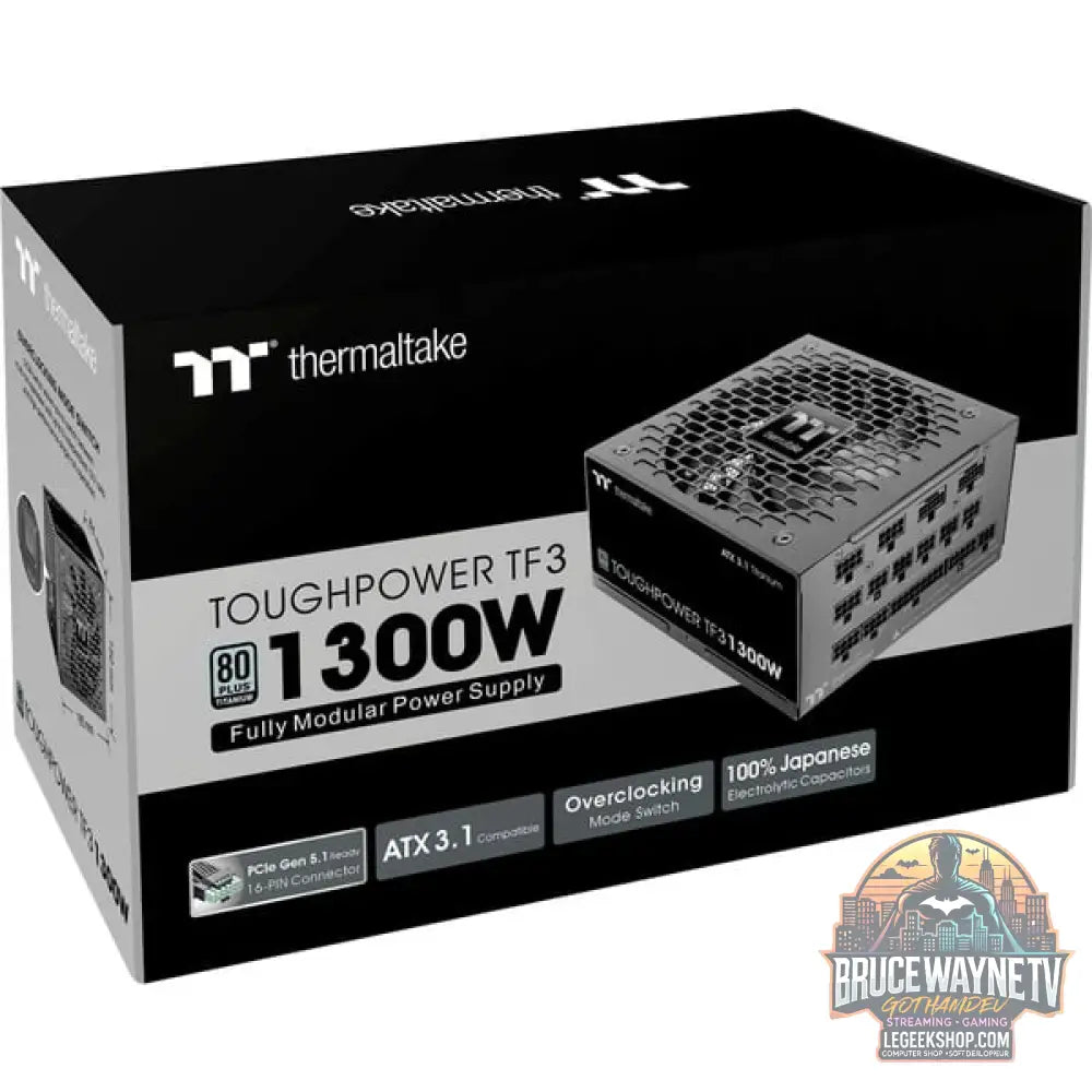 Thermaltake Toughpower TF3 1300W, alimentation PC - Thermaltake - vue 10