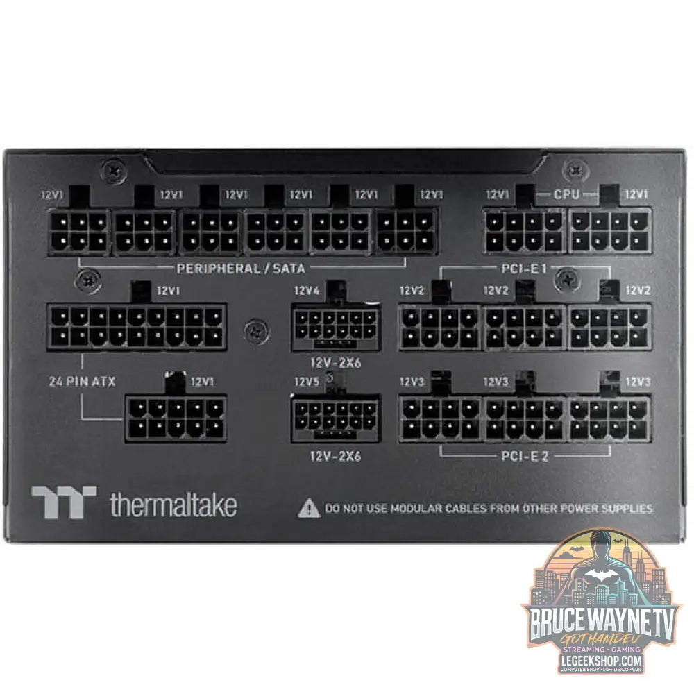 Thermaltake Toughpower TF3 1650W, alimentation PC - Thermaltake - vue 6