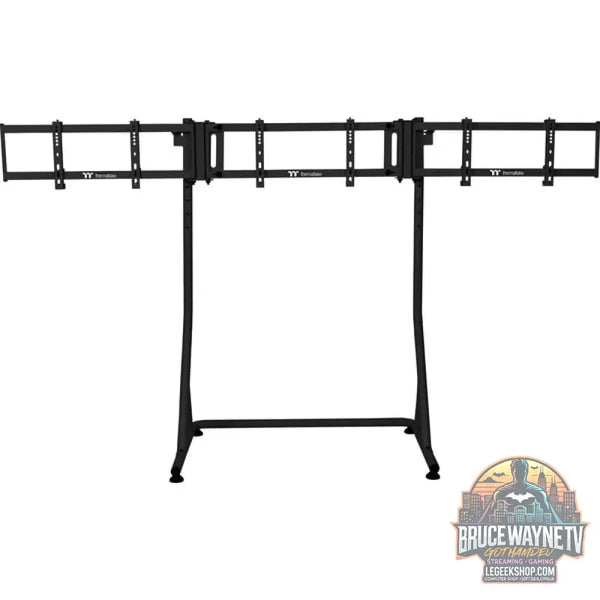 Thermaltake Triple Monitor Stand Pro Black, support moniteur - Thermaltake