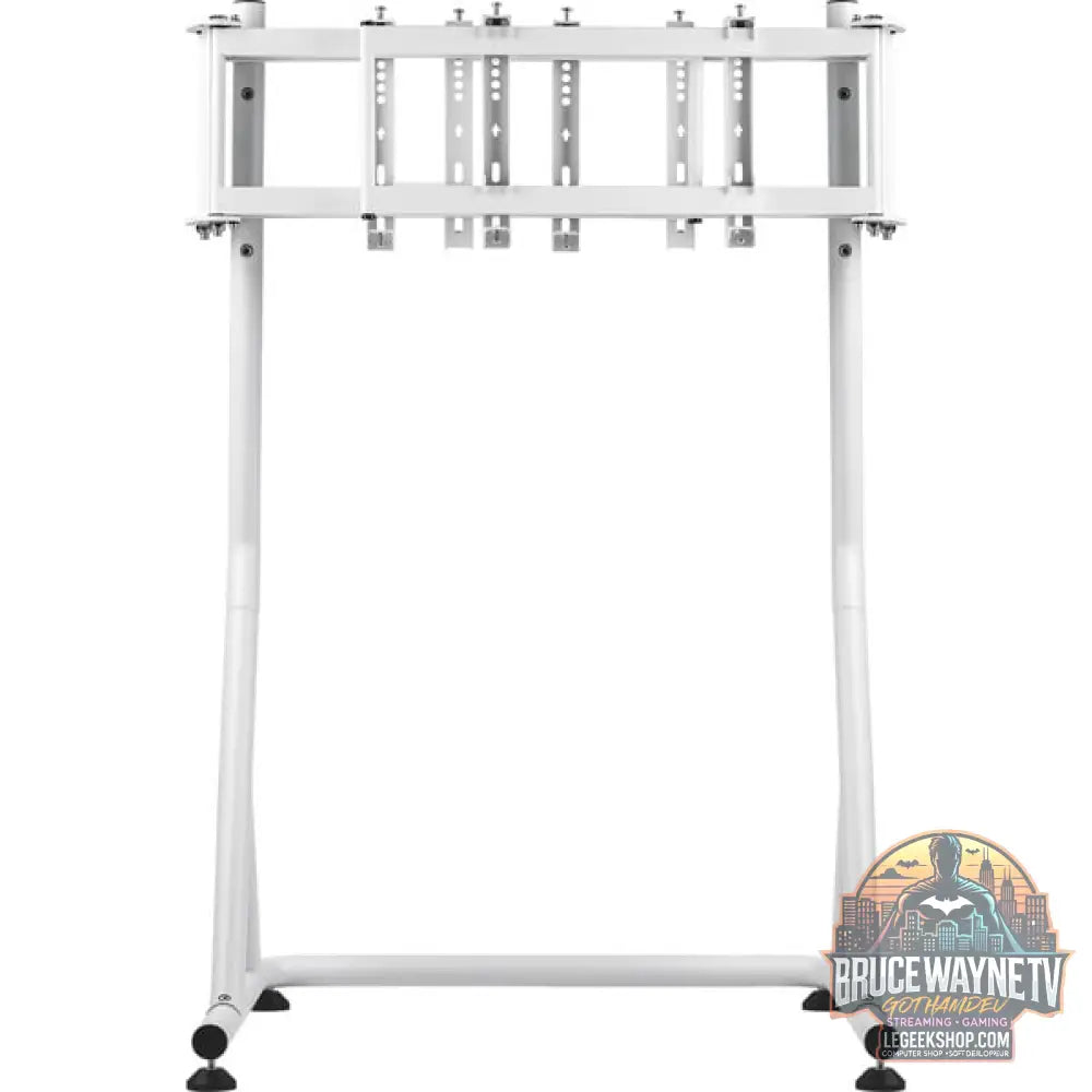 Thermaltake Triple Monitor Stand Snow, pour Racing Simulator Cockpit GR500, support moniteur - Thermaltake - vue 3