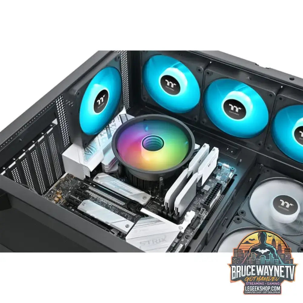 Thermaltake UX150 ARGB Lighting, CPU-Kühler schwarz, 130 mm - Thermaltake - vue 10