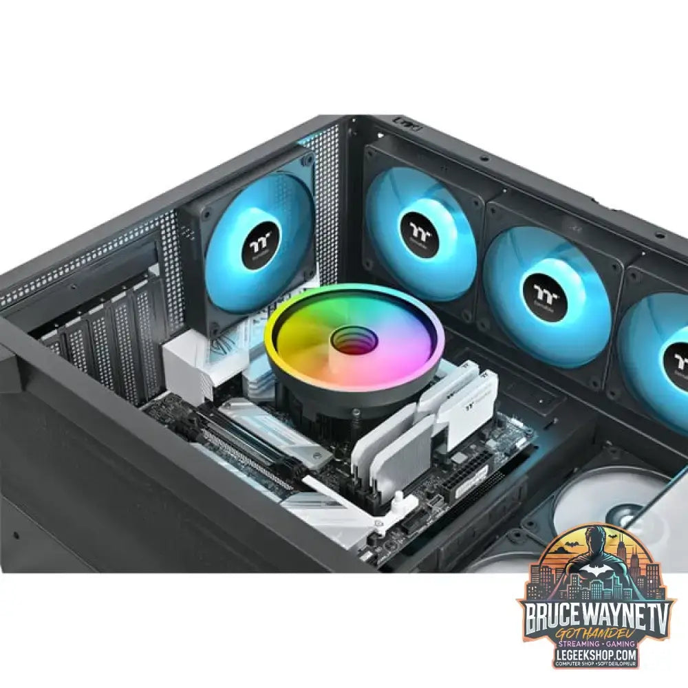 Thermaltake UX150-L ARGB Lighting, CPU-Kühler schwarz, 130 mm - Thermaltake - vue 10
