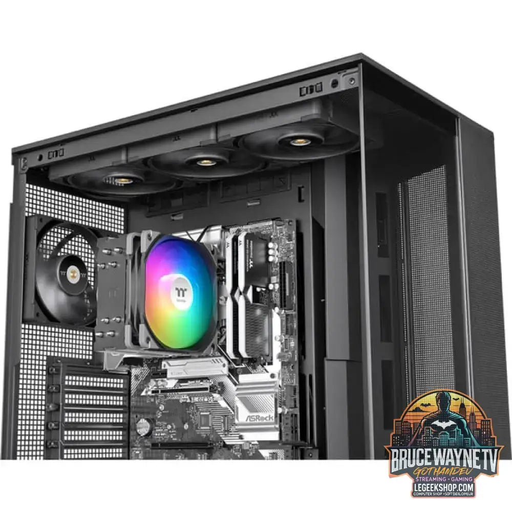 Thermaltake UX400 ARGB Sync, CPU-Kühler schwarz, 120 mm - Thermaltake - vue 12