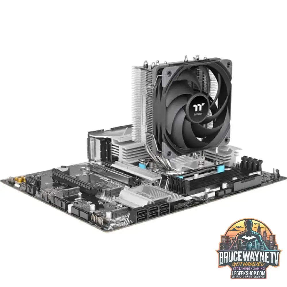 Thermaltake UX400, CPU-Kühler schwarz/silber, 120 mm - Thermaltake - vue 10