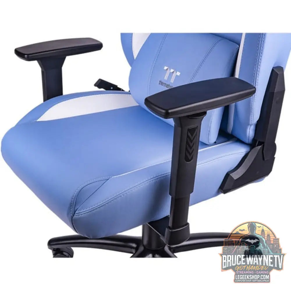 Thermaltake V Comfort Blue & White chaise gaming - Thermaltake - vue 5