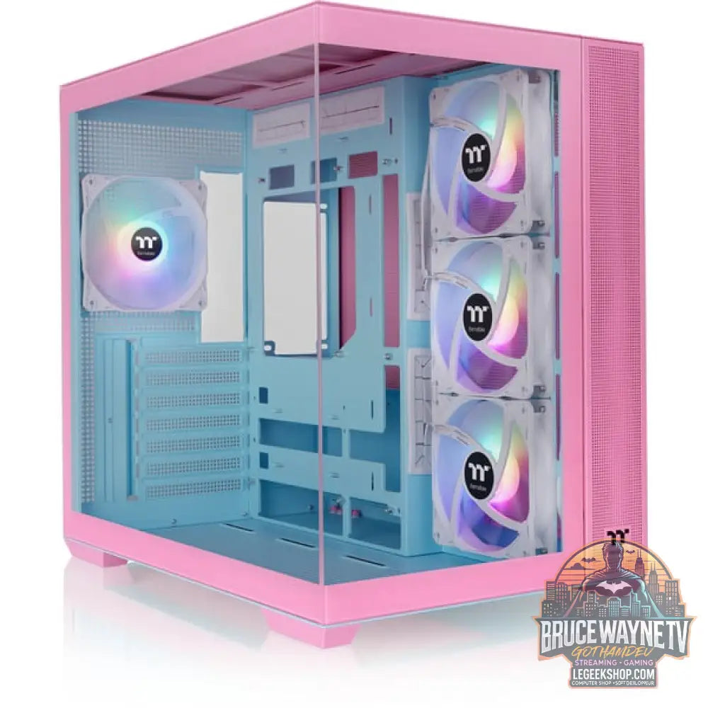 Thermaltake View 380 TG ARGB, Tower-Gehäuse - Thermaltake - vue 3