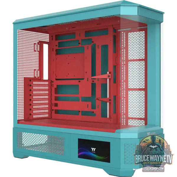 Thermaltake View 600 TG Mint Strawberry, Big-Tower-Gehäuse - Thermaltake