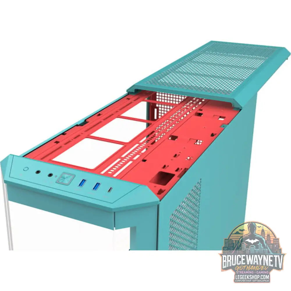 Thermaltake View 600 TG Mint Strawberry, Big-Tower-Gehäuse - Thermaltake - vue 19