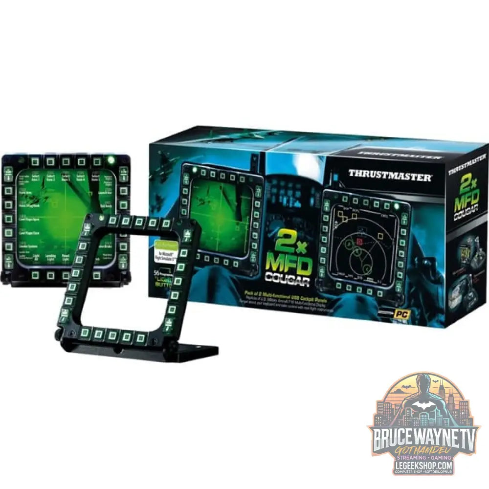 Thrustmaster MFD Cougar Pack, Instrumentenpanel - Thrustmaster - vue 2