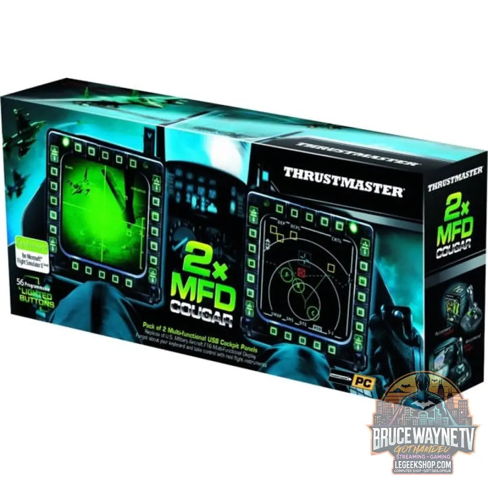 Thrustmaster MFD Cougar Pack, Instrumentenpanel - Thrustmaster - vue 3